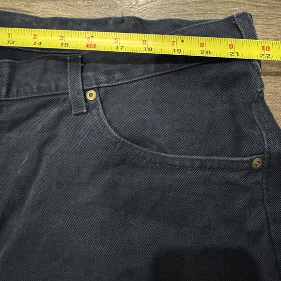 VTG LL Bean Jeans Mens 44x30 Blue Denim 5 Pocket Made USA Straight Leg Classic - Picture 4 of 9
